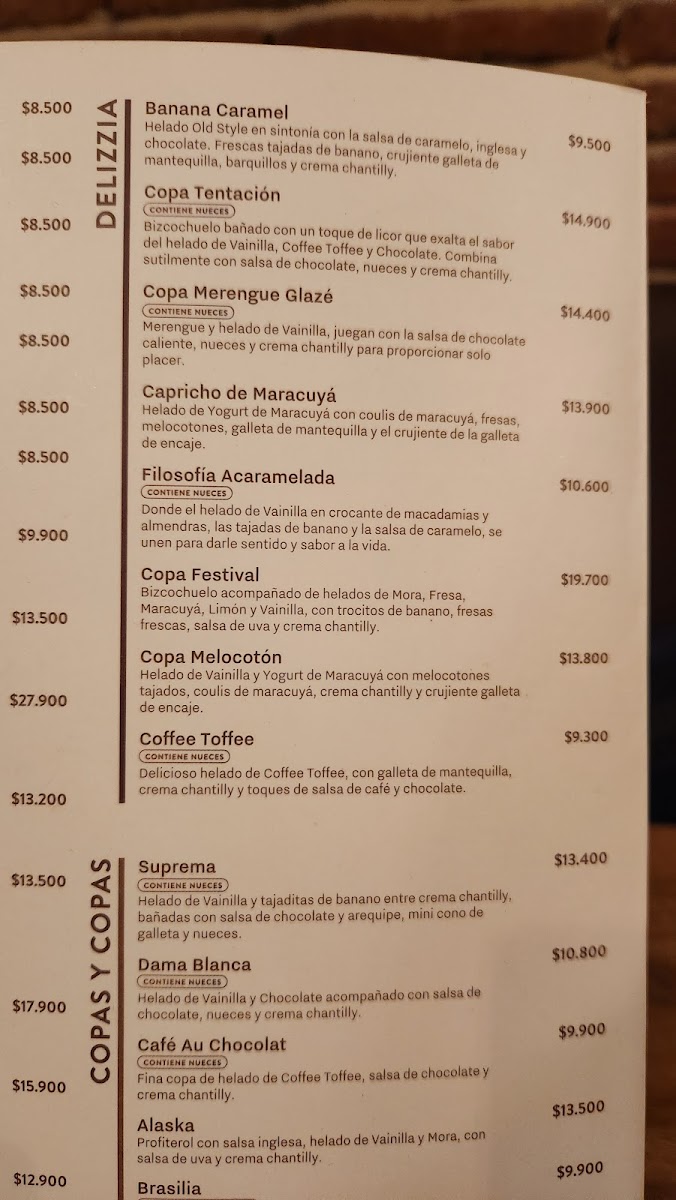 Crepes & Waffles Calle 83-Zona T Menu - Image 1