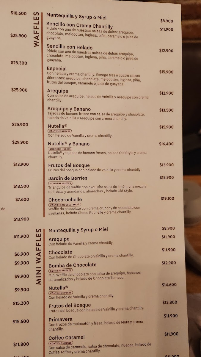 Crepes & Waffles Calle 83-Zona T Menu - Image 5